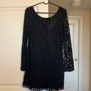 Black Lace Dress